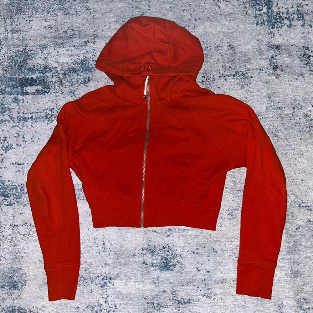 Lululemon Scuba Crop Full Zip